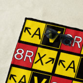 Serviette De Plage Aviatrix - AV8RX - (En situation)