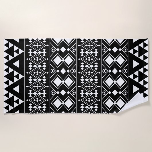 Serviette De Plage Aztèque (Devant)