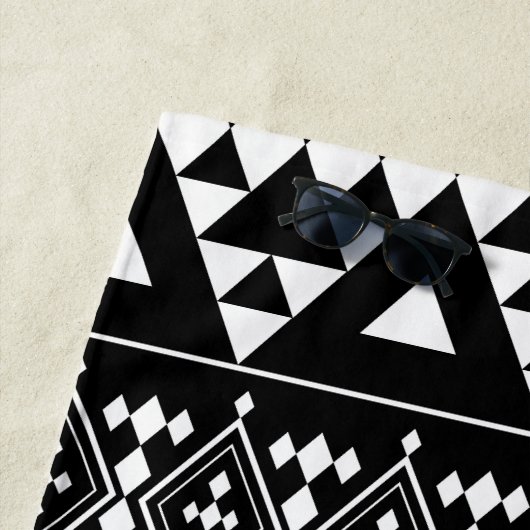 Serviette De Plage Aztèque (En situation)