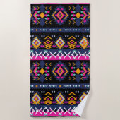 Serviette De Plage Aztèque coloré (Devant)
