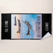 Serviette De Plage B-17 SQUADRON BOMBRE FORTERESSE volant (Devant)