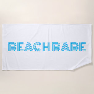 Serviette de plage - Babe de la plage