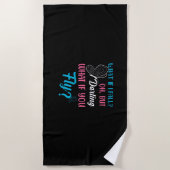 Serviette De Plage Babfly | If You Fly (Devant)