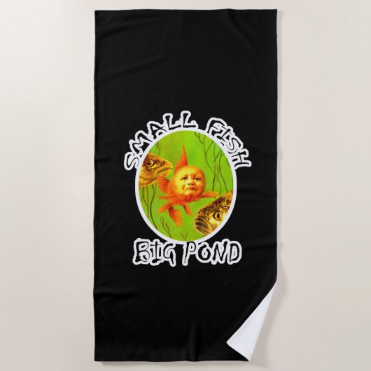 Serviette De Plage Baby Goldfish Beach Towel (Devant)