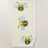 Serviette de plage Baby Queen Bee - Choisissez les (Devant)