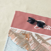 Serviette De Plage Baby Zebra Beach Blanket personnalisée (En situation)