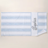 Serviette De Plage Bachelorette,Bridesmaid gift,wedding, Beach Towel (Devant)