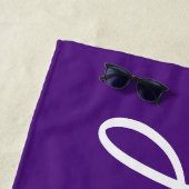 Serviette De Plage Bachelorette personnalisée Bach Trip (En situation)