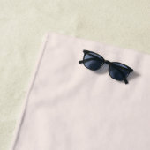 Serviette De Plage bachelorette rose bach & alcool week-end chic (En situation)
