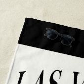Serviette De Plage Bachelorette sur mesure Las Vegas (En situation)
