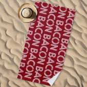 Serviette De Plage Bacon