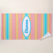 Serviette De Plage Bahamania  (Devant)