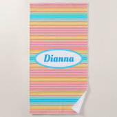 Serviette De Plage Bahamania  (Devant)