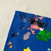 Serviette De Plage Baignade de poissons de mer (En situation)