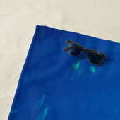 Serviette De Plage Baignade estivale avec les requins (En situation)