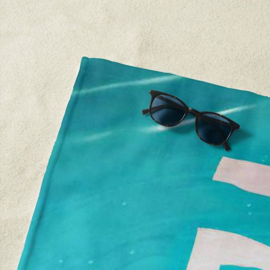 Serviette De Plage Baigneurs (En situation)