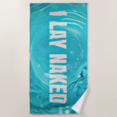 Serviette De Plage Baigneurs (Devant)