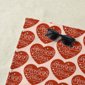 Serviette De Plage Baiser doux (En situation)