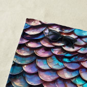 Serviette De Plage Balances de sirènes de couleur pastel, (En situation)