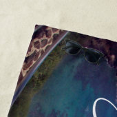 Serviette De Plage Baleine d'île d'Hawaï Oahu de baie de Hanauma (En situation)