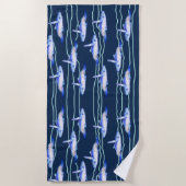 Serviette De Plage Baleines  (Devant)