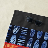 Serviette De Plage BALI BLISS Chien Chow (En situation)