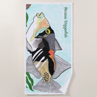 Serviette De Plage Baliste Picasso