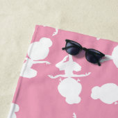 Serviette De Plage Ballerina Motif, Filles de ballet, Danse, Votre No (En situation)