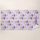 Serviette De Plage Ballet scandinave Ballerina Custom (Devant)