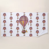 Serviette De Plage Ballotte à air chaud (Devant)