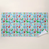 Serviette De Plage Balnéaire (Devant)