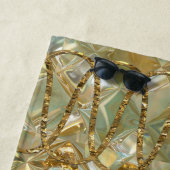 Serviette De Plage Balnéaire Chantilly Chic (En situation)