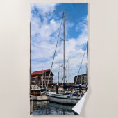 Serviette De Plage Baltimore MD - Marina près de Fells Point (Devant)