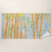 Serviette De Plage Bambou 2 (Devant)