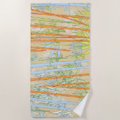 Serviette De Plage Bambou 2 (Devant)