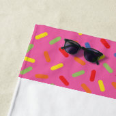 Serviette de plage Banana Beach personnalisée (En situation)