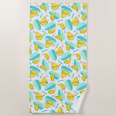 Serviette De Plage Bananas Memphis (Devant)