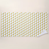 Serviette De Plage Bananes (Devant)