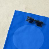 Serviette De Plage Bande dessinée de l'oiseau mûre albatros (En situation)