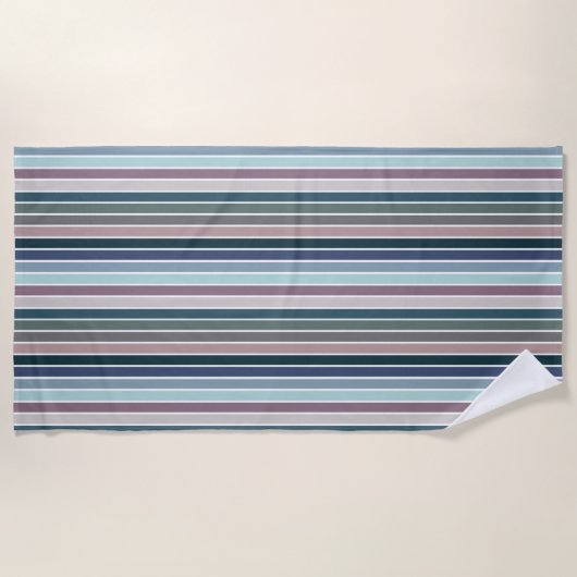 Serviette De Plage Bandes cool (Devant)