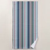Serviette De Plage Bandes cool (Devant)