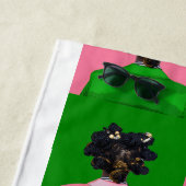 Serviette de plage Bantu Knots (En situation)