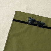 Serviette De Plage Bar et Grill Saumon Cyanotique (En situation)