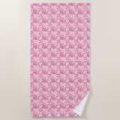 Serviette de plage Barb (Devant)