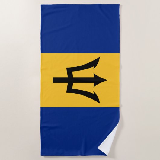 Serviette De Plage Barbade (Devant)