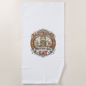 Serviette De Plage Barman Mocktail-Safe Cat Barman Mocktail-Saf (Devant)