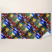 Serviette De Plage Bartender Weimaraner (Devant)