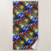 Serviette De Plage Bartender Weimaraner (Devant)