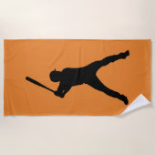 Serviette De Plage Base-ball (Devant)