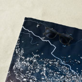 Serviette De Plage Baseball (En situation)